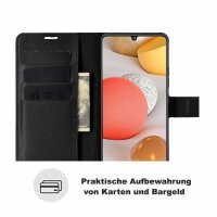 Handy Tasche für Samsung Galaxy A42 Hülle Flip Cover Wallet Case Handyhülle Etui