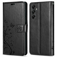 Handy Tasche für Samsung Galaxy A05s Hülle Handyhülle Klapphülle Wallet Case Schwarz