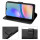 Handy Tasche für Samsung Galaxy A05s Hülle Handyhülle Klapphülle Wallet Case Schwarz