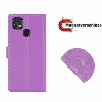 ZTE Handy Tasche Flip Cover Case Buch Klapp Schutz Hülle Etui Wallet Buchtasche ZTE Blade A7 Vita Lila