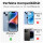 Hülle iPhone 14, Ring Case Silikon Cover Handy Tasche Outdoor Bumper Schutzhülle