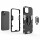 Hülle iPhone 14, Ring Case Silikon Cover Handy Tasche Outdoor Bumper Schutzhülle