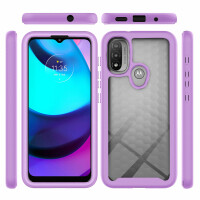 Hülle für Motorola Moto E20 / E30 / E40, Handy Tasche Silikon Case Cover Bumper
