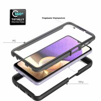 Handyhülle für Samsung Galaxy A32 5G – 360° Panzer Case mit Displayschutz