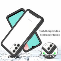 Handyhülle für Samsung Galaxy A32 5G – 360° Panzer Case mit Displayschutz