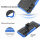 Outdoor Hülle für Samsung Galaxy S23+ Handyhülle Handy Tasche Bumper TPU Silikon Blau