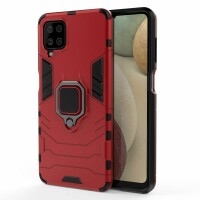 Handy Tasche für Samsung Galaxy Ring Case Hülle Outdoor TPU Back Cover Bumper  Galaxy A42 5G Rot