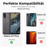 Nokia G11 Plus Hülle Handy Tasche Handyhülle...