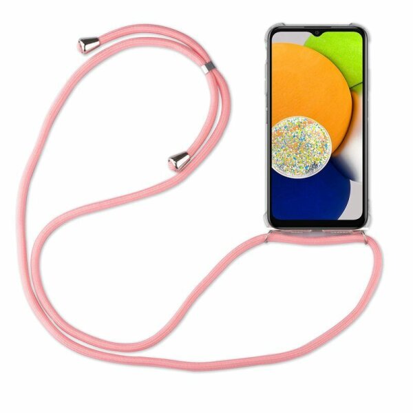 Handykette für Samsung Galaxy A03 Handyhülle mit Band Schutz Hülle Handy Tasche