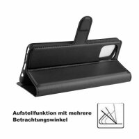 Handy Tasche für Samsung Galaxy Cover Case Buch Klapp Schutz Hülle Etui Wallet Samsung Galaxy Note 10 Lite SM-N770 Schwarz