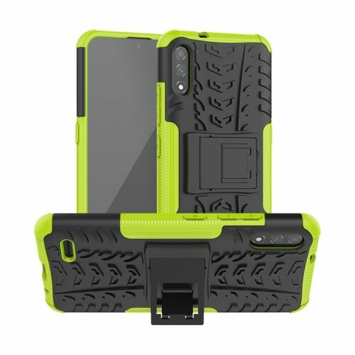 LG Hülle Outdoor Case Panzer Cover Handytasche Schutzhülle Handy Tasche Bumper LG K51S Grün