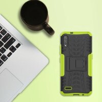 LG Hülle Outdoor Case Panzer Cover Handytasche Schutzhülle Handy Tasche Bumper LG K51S Grün
