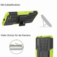 LG Hülle Outdoor Case Panzer Cover Handytasche Schutzhülle Handy Tasche Bumper LG K51S Grün
