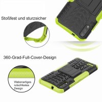LG Hülle Outdoor Case Panzer Cover Handytasche Schutzhülle Handy Tasche Bumper LG K51S Grün