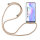 Xiaomi Hülle mit Band Schutzhülle Handykette Silikon Handy Tasche mit Schnur Neu Xiaomi Mi 10 Beige / Braun