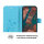 Handy Tasche Nokia Handyhülle Hülle Schutzhülle Klapphülle Case Schale Etui Book Nokia 2.1 Blau