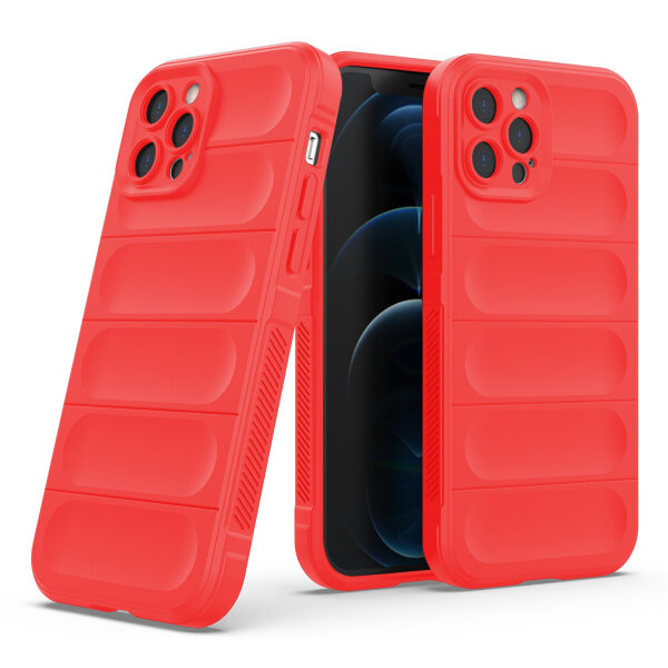Handyhülle für Apple iPhone 12 Pro – Outdoor Case Rot