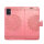 Handy Tasche für Samsung Galaxy A51 SM-A515 Hülle Case Buchhülle Klapphülle TPU Mandala Rosegold