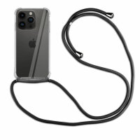 betterfon Handykette für Apple iPhone 14 Pro Max Handyhülle mit Band Hülle Schwarz