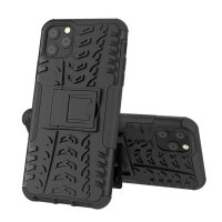 Handyhülle für Apple iPhone 11 Pro Max – Outdoor Panzer Cover Schwarz