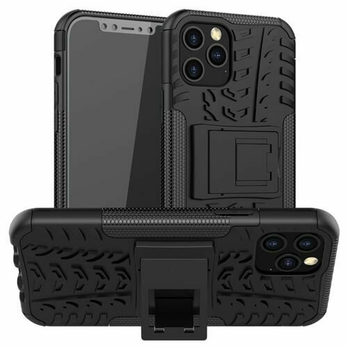 Handyhülle für Apple iPhone 12 / 12 Pro – Panzer Case Schwarz