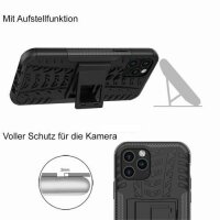 Handyhülle für Apple iPhone 12 / 12 Pro – Panzer Cover Schwarz