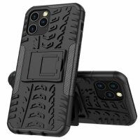 Handyhülle für Apple iPhone 12 / 12 Pro – Panzer Cover Schwarz