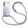 Handykette für Samsung Galaxy A14 Handyhülle mit Band Case Hülle mit Kordel Hand Grau
