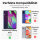 Handy Tasche für Samsung Galaxy A40 Hülle Flip Cover Wallet Case Handyhülle Etui