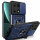 Outdoor Panzer Hülle Xiaomi Redmi Note 13 Pro 4G Handyhülle Kameraschutz Ring Blau