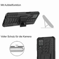 Handy Tasche für SAMSUNG Galaxy Hülle Handyhülle Schutzhülle Outdoor Case Schale Galaxy S20 FE SM-G780F Schwarz