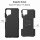 Handy Tasche für SAMSUNG Galaxy Hülle Handyhülle Schutzhülle Outdoor Case Schale Galaxy S20 FE SM-G780F Schwarz