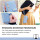 Handykette Motorola Hülle mit Band Handyhülle Kartenfächer Leder Umhängetasche Moto G14 Hellblau