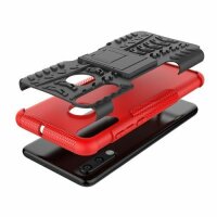 Outdoor Case Panzer Hülle Cover Huawei Handytasche Schutzhülle Handyhülle Handy Schwarz P30 Lite