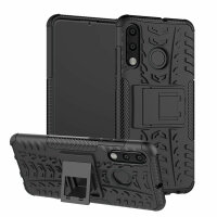 Outdoor Case Panzer Hülle Cover Huawei Handytasche Schutzhülle Handyhülle Handy Schwarz P30 Lite