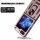 Outdoor Panzer Hülle für Samsung Galaxy Z Flip 5 mit Kameraschutz Ringhalter  Rosegold