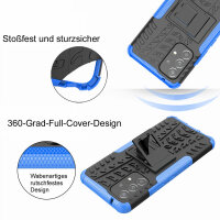 Hülle für Samsung Galaxy A53 5G - Schutzhülle Handyhülle Tasche Bumper  Case TPU Blau