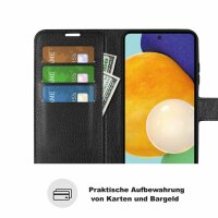 Hülle für Samsung Galaxy A13 4G, Handyhülle Schutzhülle Klapphülle Flipcase Etui