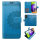 Hülle Für Samsung Galaxy A52 Handy Tasche Handyhülle Wallet Case Flip Cover Etui Blau