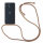 Handykette für Motorola Moto G84 Handyhülle mit Band Hülle mit Schnur Back Cover Rainbow