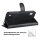Handy Tasche für Samsung Galaxy Cover Case Buch Klapp Schutz Hülle Etui Wallet Samsung Galaxy A10 SM-A105 Schwarz