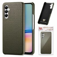 Hülle Handyhülle Stoßfeste Handy Tasche Ultra-Dünn Case Leder Bumper für Samsung Galaxy A05s Grün