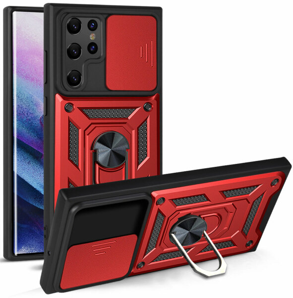 Handyhülle Für Samsung S22 Ultra Handy Tasche Hülle Outdoor Case Silikon Bumper