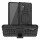 Handy Tasche für SAMSUNG Galaxy Hülle Handyhülle Schutzhülle Outdoor Case Schale Galaxy A32 5G SM-A326B Schwarz