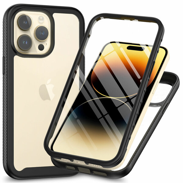 Handyhülle für Apple iPhone 15 Pro Max - 360° Panzer Case