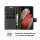 Handy Tasche für Samsung Galaxy Cover Case Buch Klapp Schutz Hülle Etui Wallet Samsung Galaxy S21 Ultra SM-G998B Schwarz