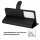 Handy Tasche für Samsung Galaxy Cover Case Buch Klapp Schutz Hülle Etui Wallet Samsung Galaxy S21 Ultra SM-G998B Schwarz