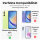 Handykette Samsung Hülle mit Band Handyhülle Kartenfächer PU Leder Umhängetasche Galaxy A34 Rosa