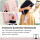 Handykette Samsung Hülle mit Band Handyhülle Kartenfächer PU Leder Umhängetasche Galaxy A34 Rosa