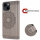 Handyhülle für Apple iPhone 14 – Mandala Case Grau